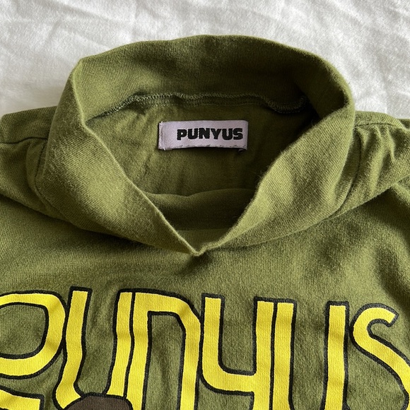 PUNYUS CLEW NECK LONG SLEEVE SHIRT SIZE4 Japanese - Picture 6 of 7